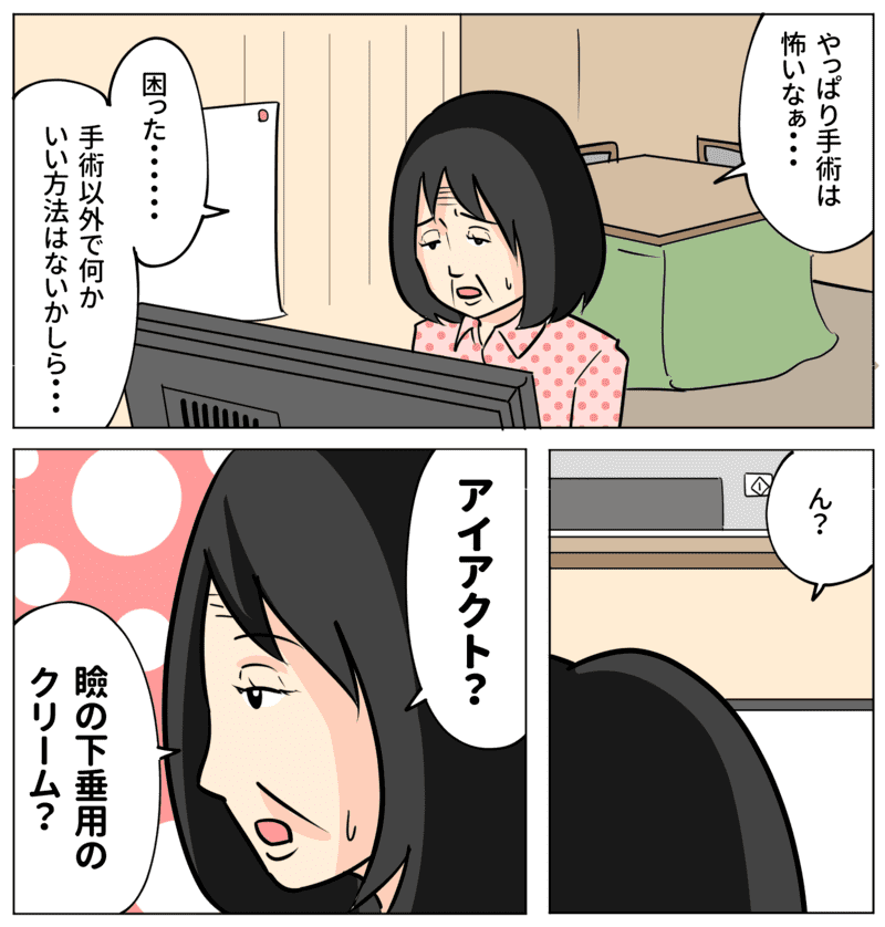 アイアクト 眼瞼下垂